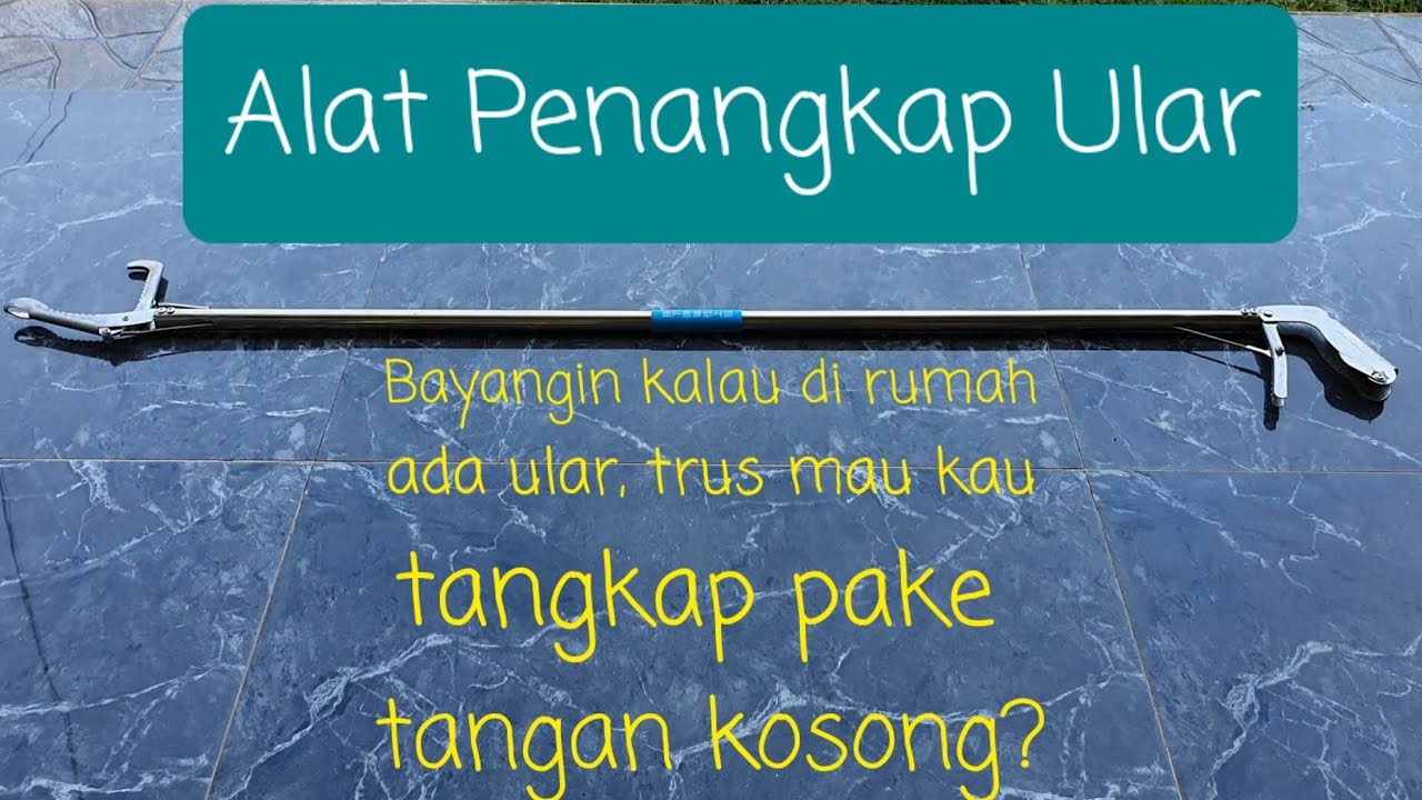 Alat penangkap ular, serangga, dan lainnya. Setelah pemakaian 1 bulan.