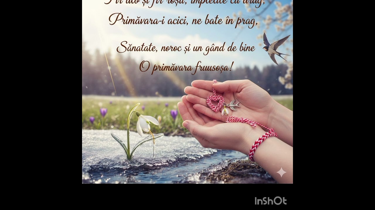 Titlu: Firul Alb și Roșu (mărțișorul)