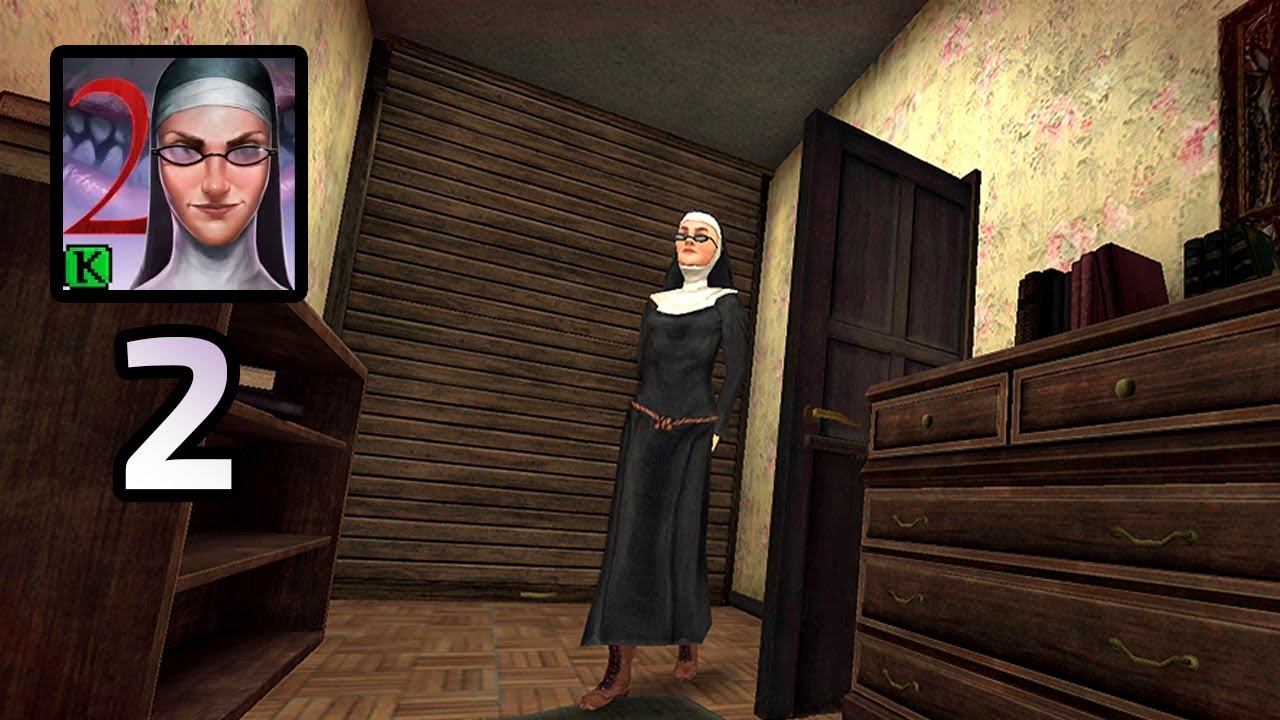 Evil Nun 2 : Stealth Scary Escape Game Adventure‏ Gameplay Walkthrough - Part 2 (Android,IOS)