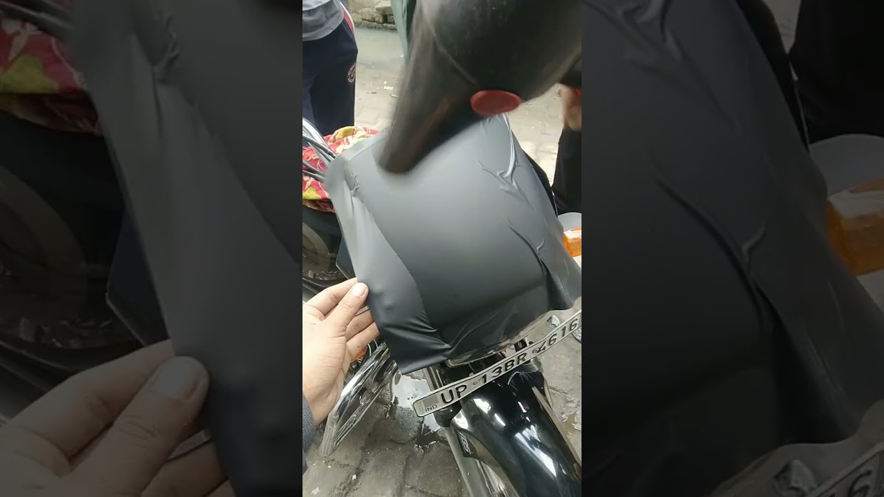 Splendor modified # short video # Matt black taping