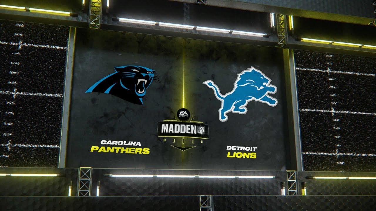Madden 24 - Carolina Panthers @ Detroit Lions - All-Time Teams Week 5