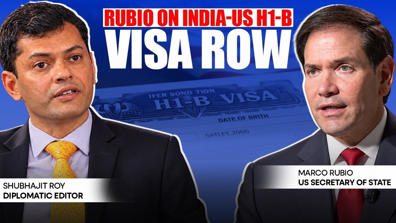 Marco Rubio Defends US Visa Changes: &lsquo;We Want People to Study in the United States&rsquo; | IE Exclusive