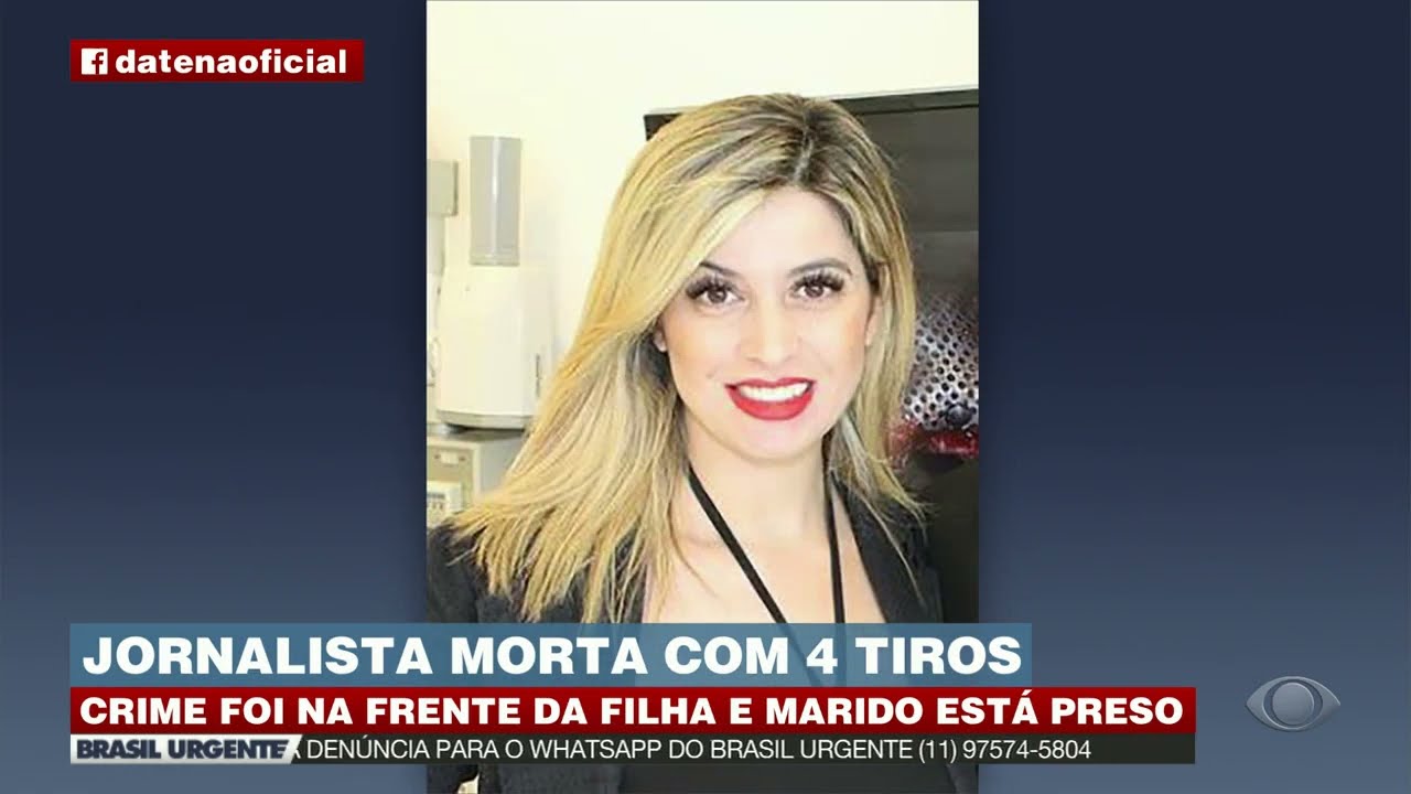 Jornalista é morta com 4 tiros