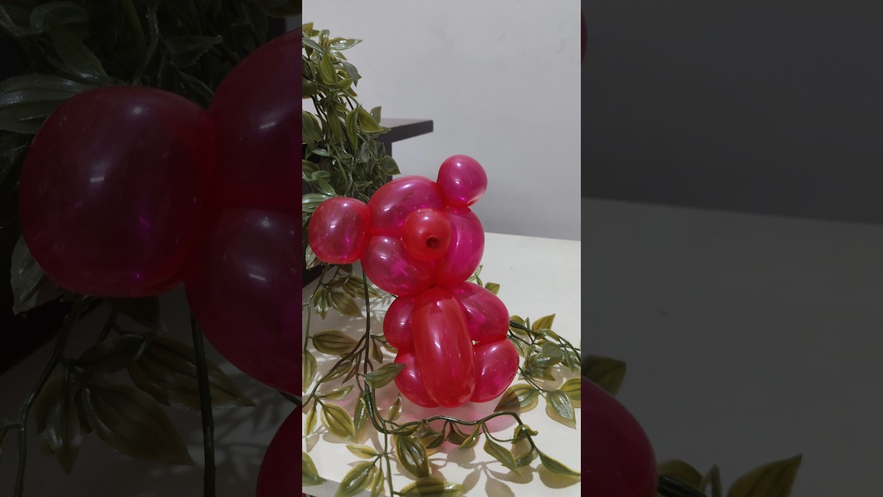 Long Balloon Crafts#2 Teddy Bear
