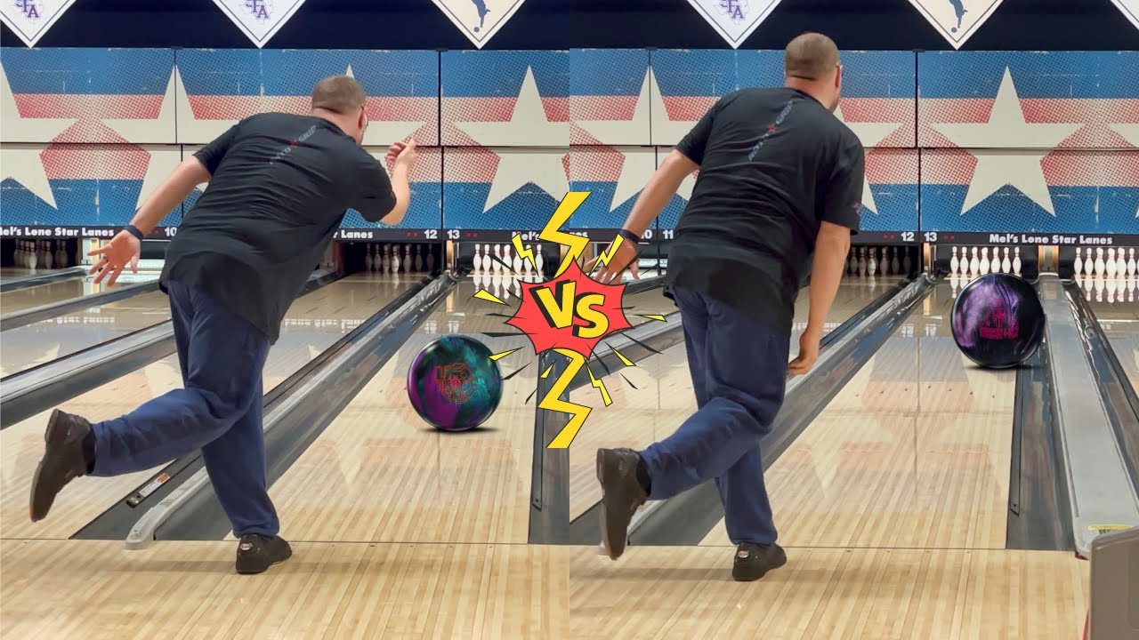 Roto Grip Bowling ball Comparison UFO Alert v Rubicon UC2 UNCUT. Heartbreaking ending!!