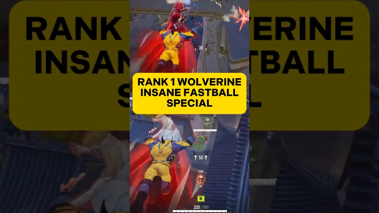 RANK 1 WOLVERINE INSANE FASTBALL SPECIAL 