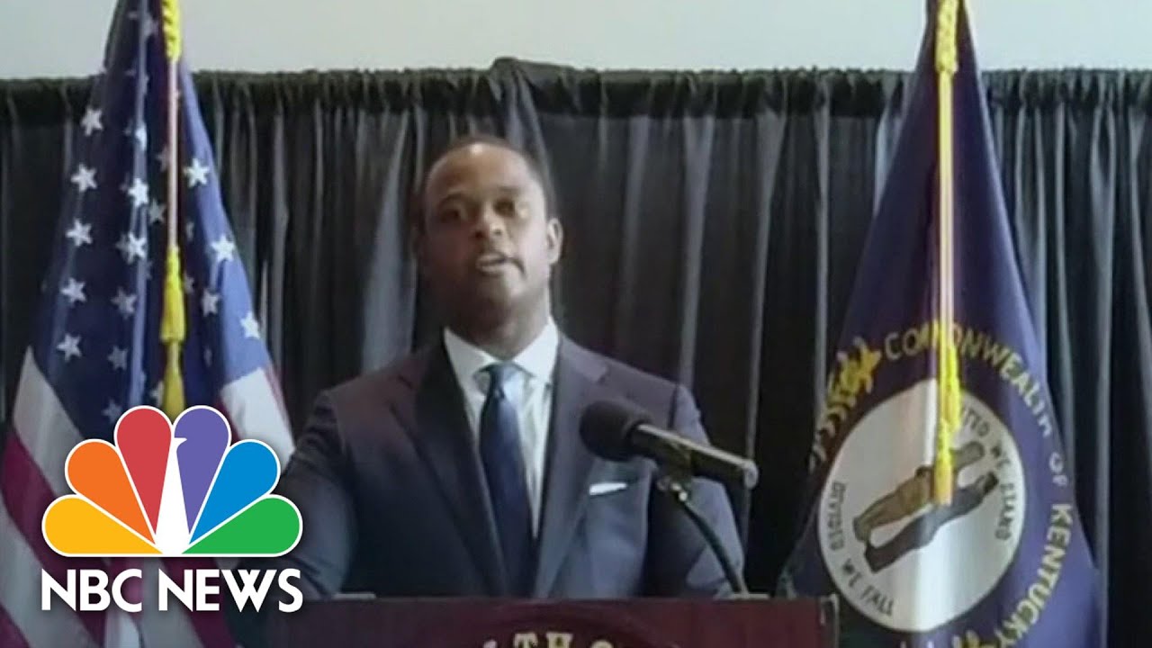 KY AG: Celebrities, Influencers Do Not ‘Understand The Facts’ Of Breonna Taylor Case | NBC News