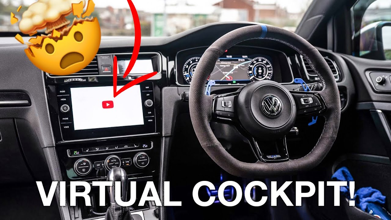 Установил экраны Golf 7.5 в мой MK7 R!