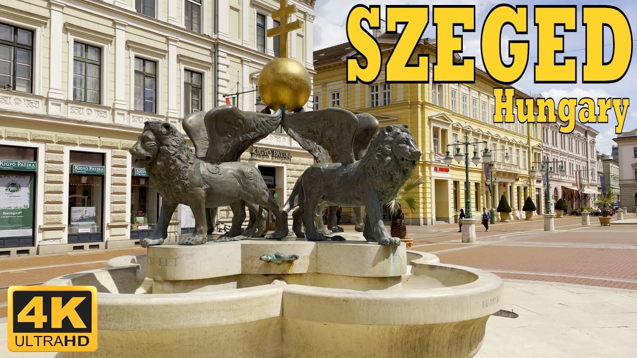 Szeged 🇭🇺 Hungary Walking in the Center [33 min] 4k