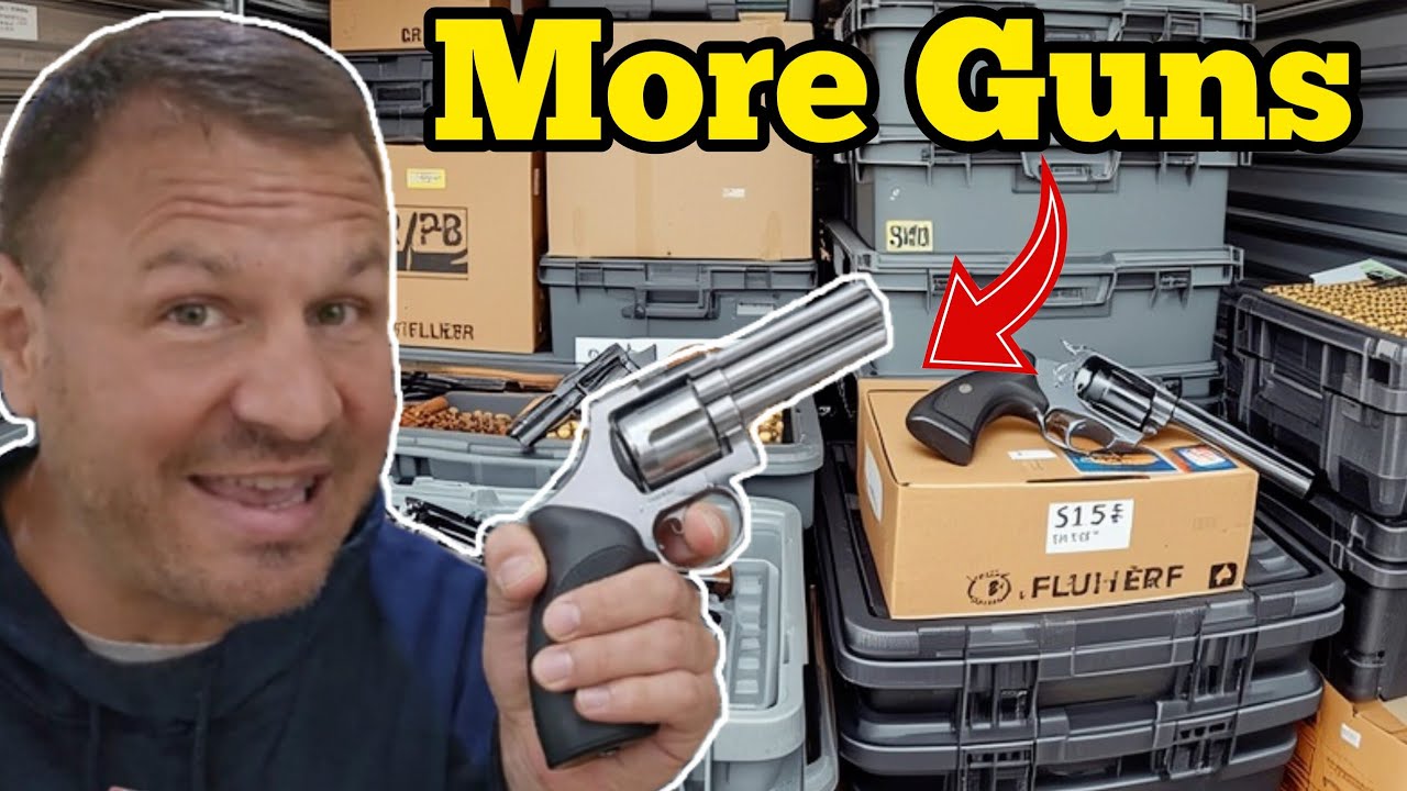 MORE GUNS IN GUN HOARDERS STORAGE UNIT 