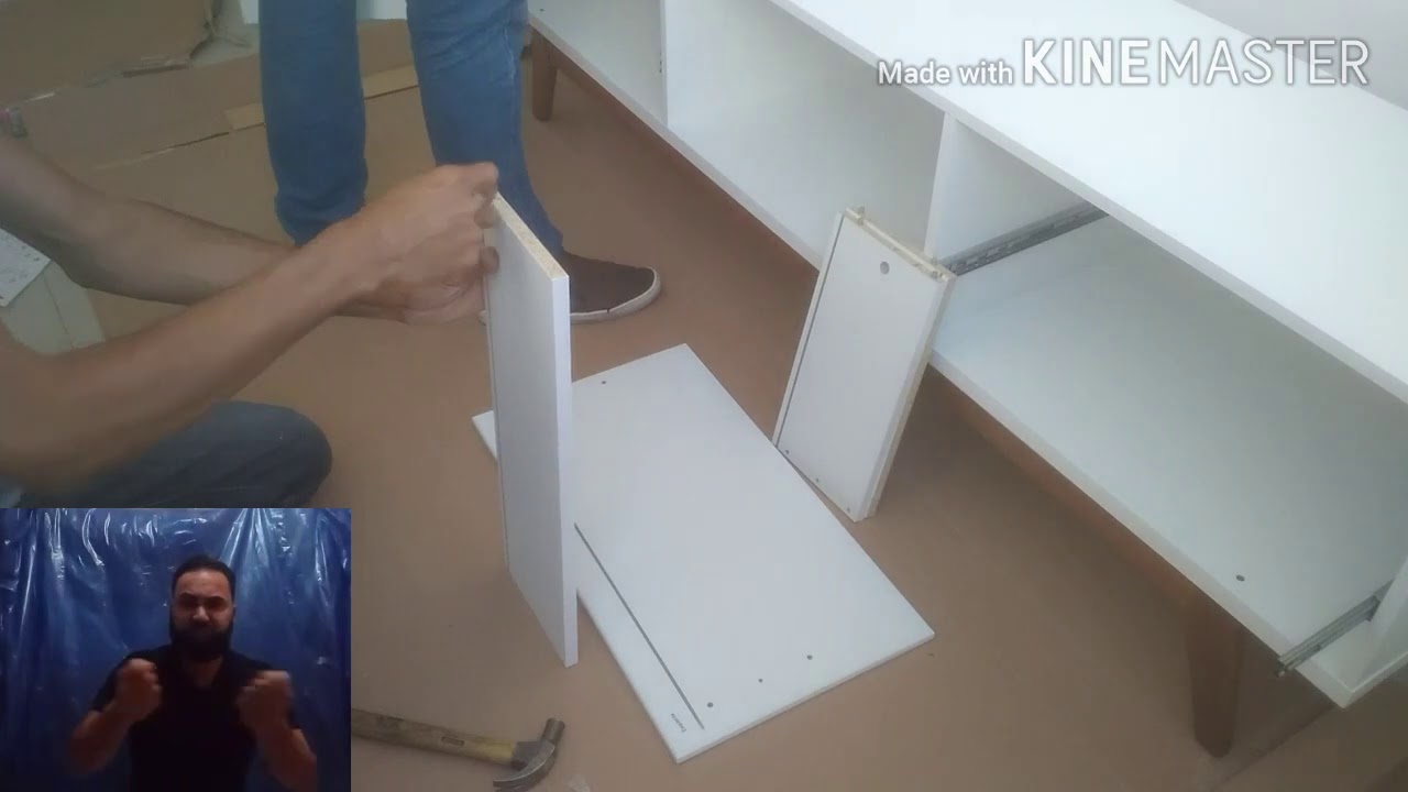 Montagem de gaveta com girofix/minifix #aula140