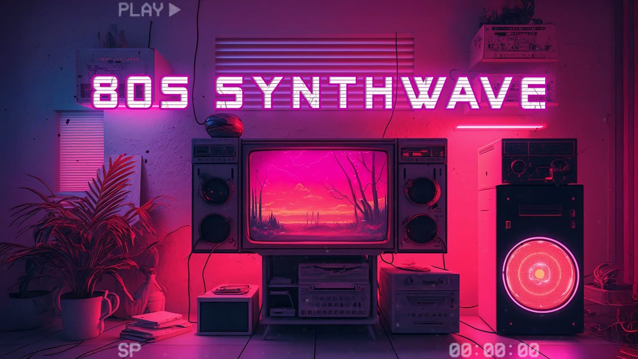 Late Night Neon 80s Synthwave Radio 📺 Synthwave Music for Nostalgic Nights #Synthwave #Nostalgia