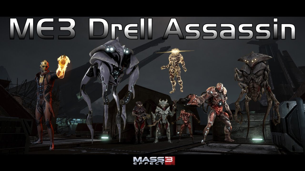 ME3 Drell Assassin Platinum Solo