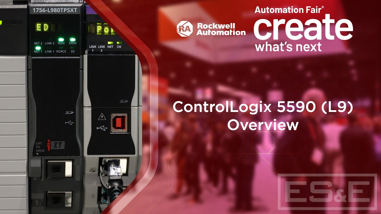 Обзор ControlLogix 5590 (L9) - ES&E на выставке Automation Fair 2025