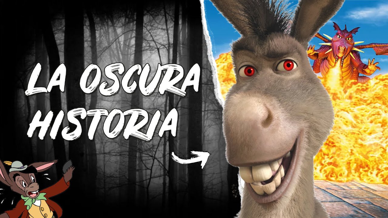 De donde salió el BURRO de SHREK?! - El turbio origen del personaje 🤯