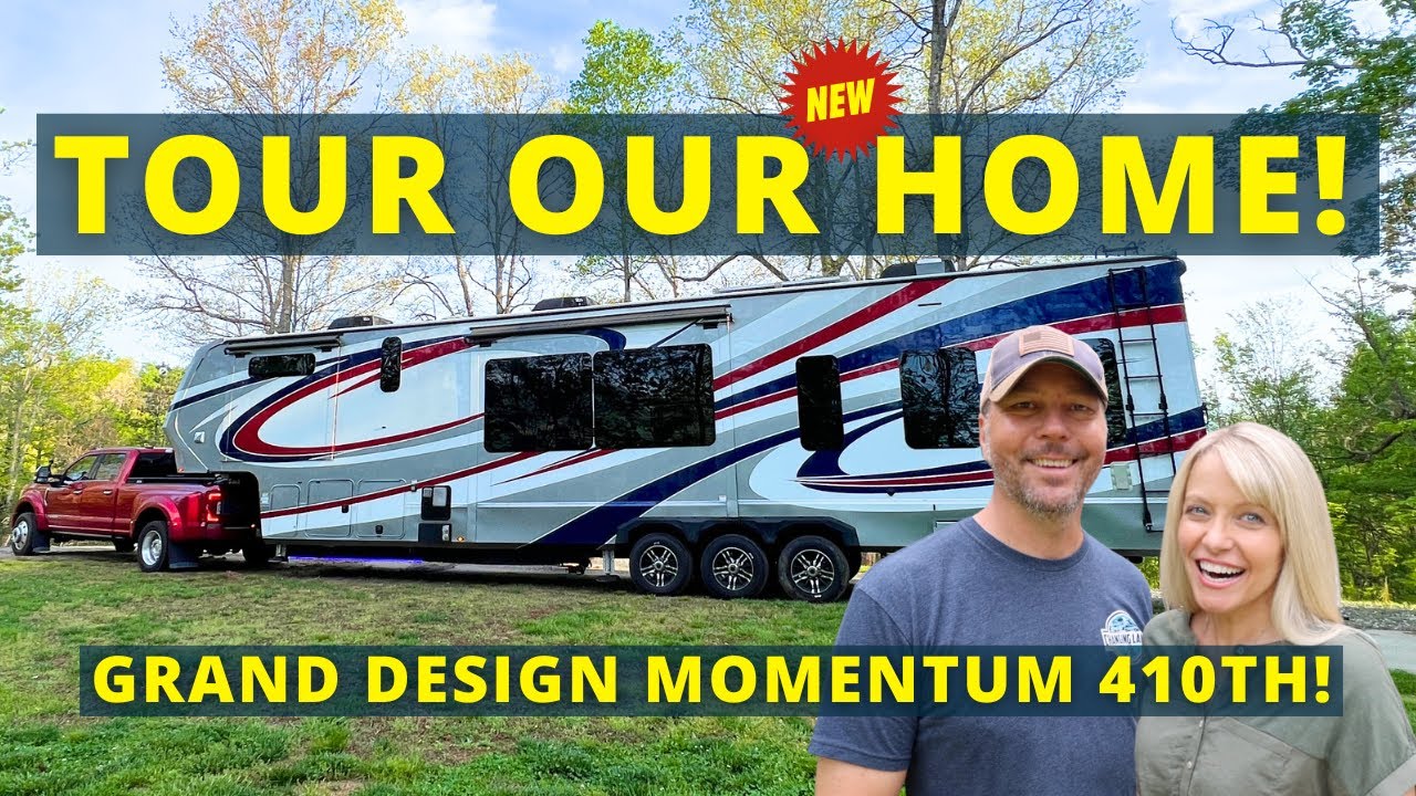 Grand Design Momentum 410TH RV Home Tour! (Full Time RV Living)
