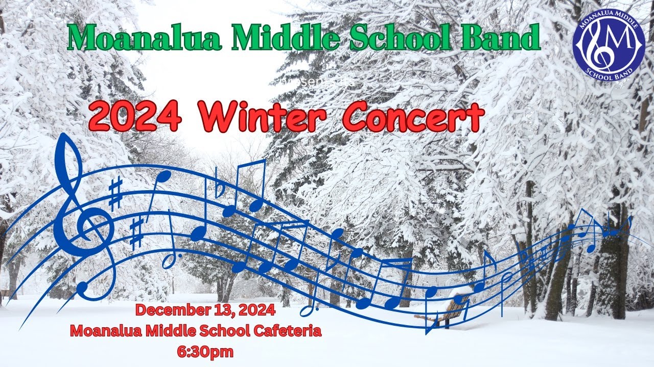 2024 MMS Band Winter Concert