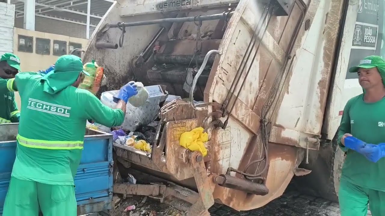 Coleta no Triciclo