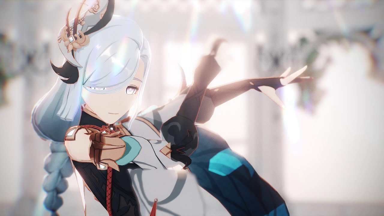 【原神/Genshin Impact MMD】純情スカート【申鶴 / Shenhe】
