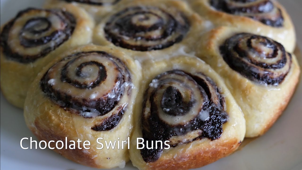 Baking Chocolate Swirl Buns: a chocolatey take on cinnamon rolls
