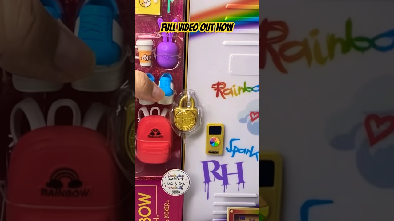 Rainbow High Design and Style Locker 