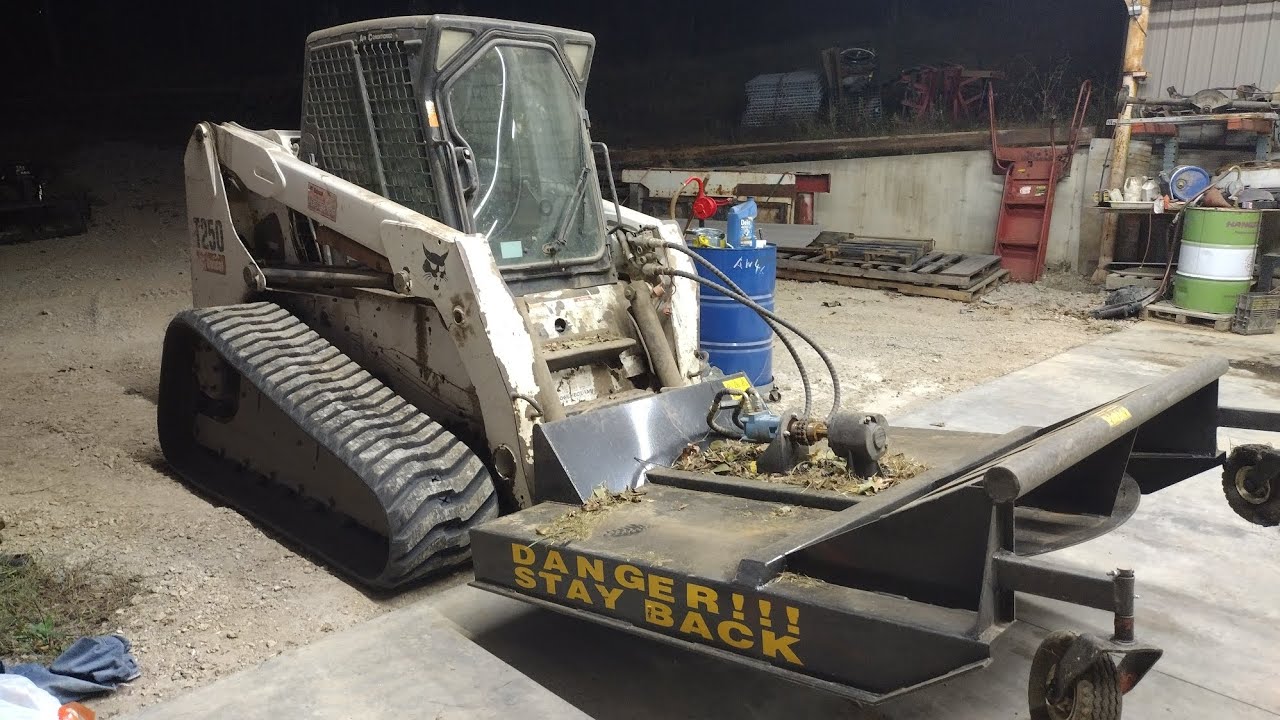 AGT Mower King stump jumper install.