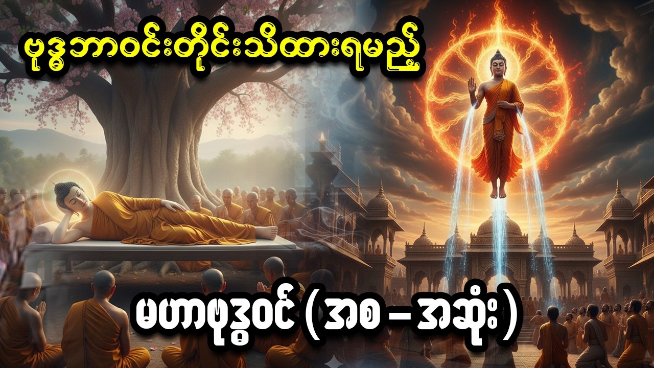 ဗုဒ္ဓဘာသာဝင်တိုင်း ကြည့်ရှုသင့်သည့် ဗုဒ္ဓဝင်အနှစ်ချုပ် (အခန်း ၁ မှ ၆ အထိ အစအဆုံး)