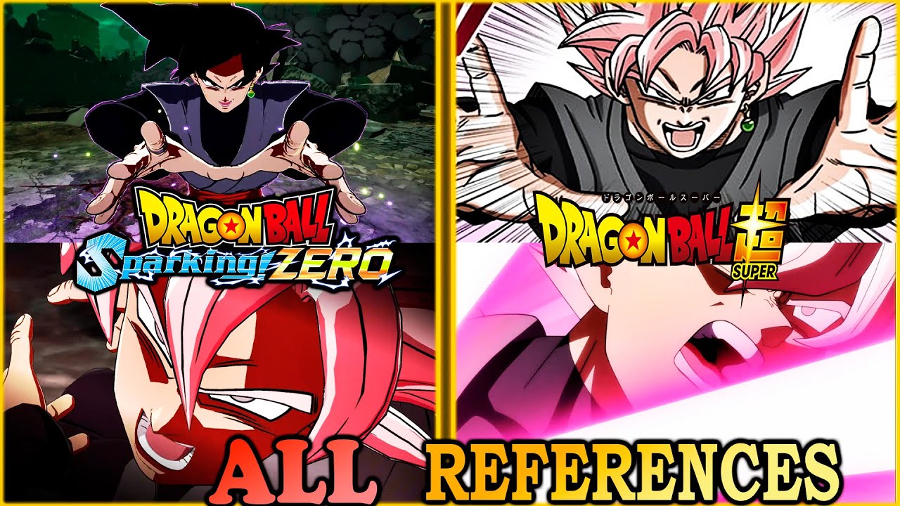 ALL Goku Black Sparking Zero References