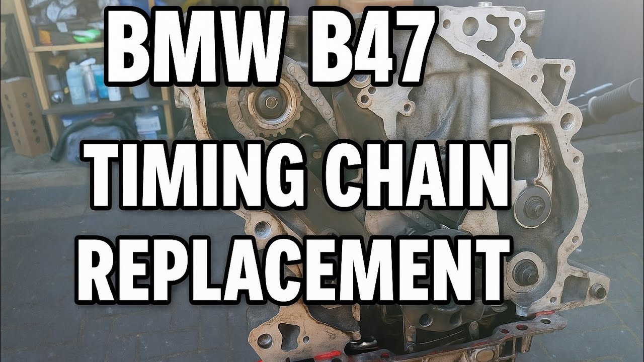 BMW B47 Engine F34 3 Series GT 318D Timing Chain Replacement FULL Process