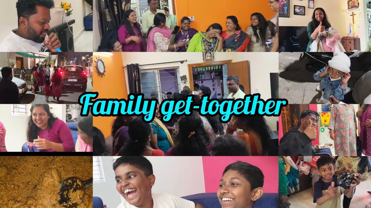 A small get together with family 