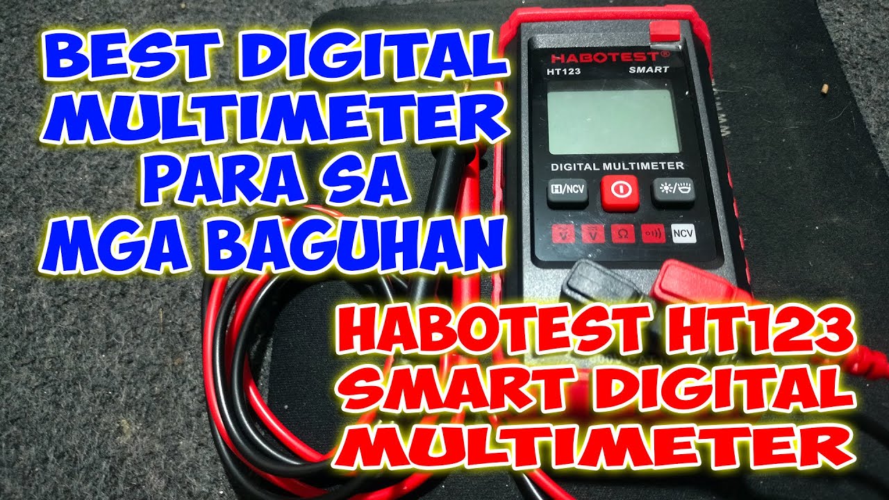 Habotest HT123 Smart Digital Multimeter Automatic Tester