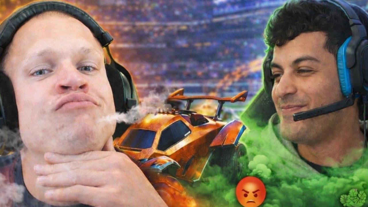 RON PLAYS ROCKET LEAGUE WITH JYNXZI STONED 🤣🥬*TOXIC*