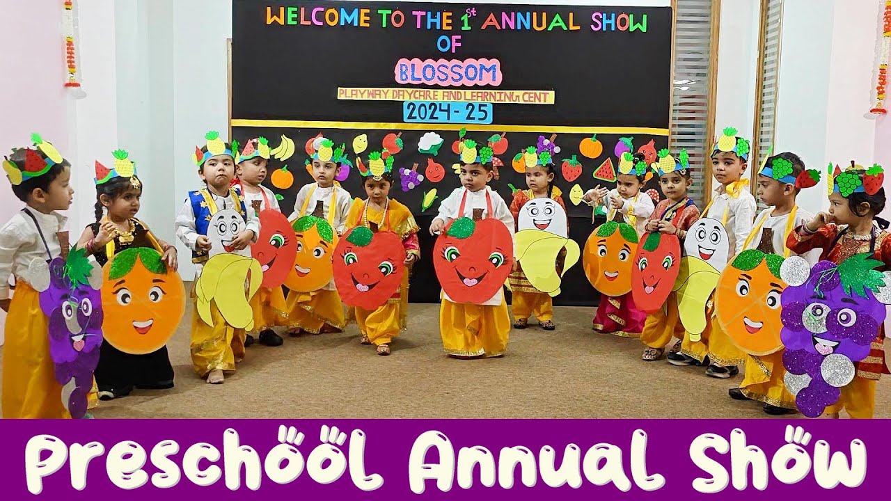 Preschool Annual Show | Annual Day Dance Performance | Theme Based Dance for kids | Easy Dance