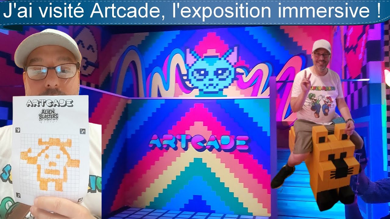 D&eacute;couvre Artcade, l'exposition immersive la plus color&eacute;e de Bruxelles !