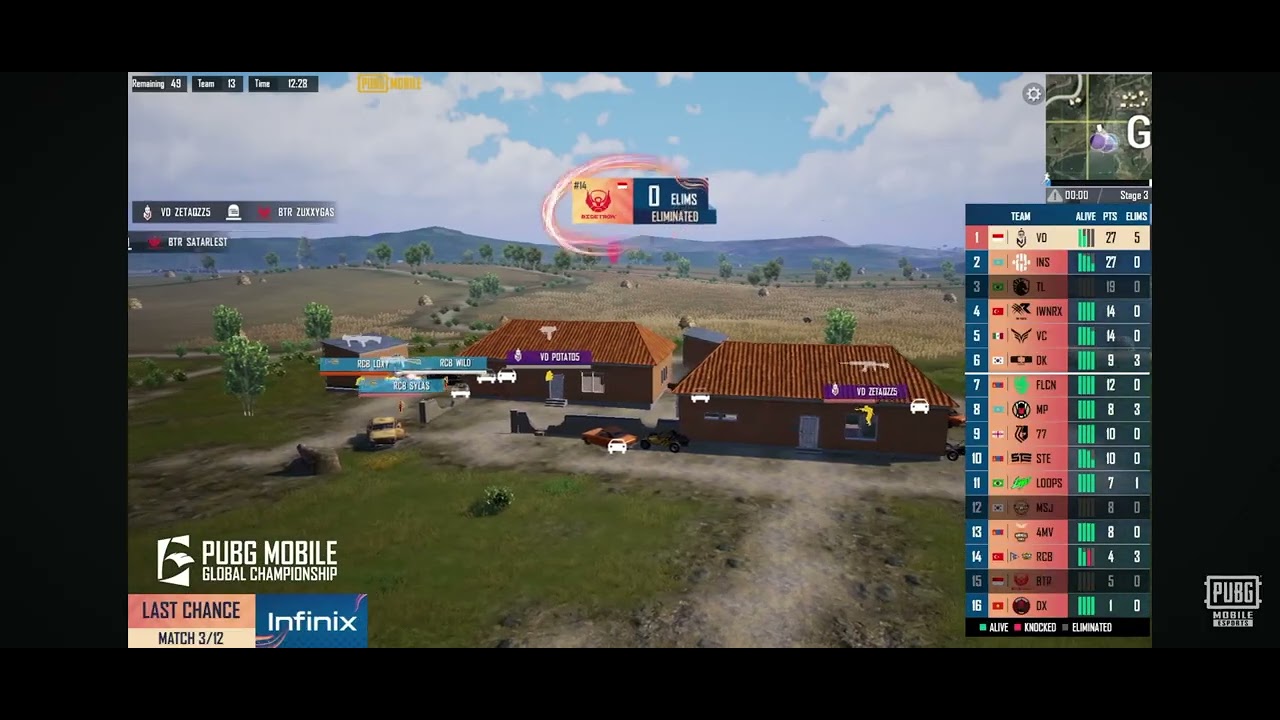 Bigetron Knights wipe in second by Voin Donkey | 1v3 VDxZeta