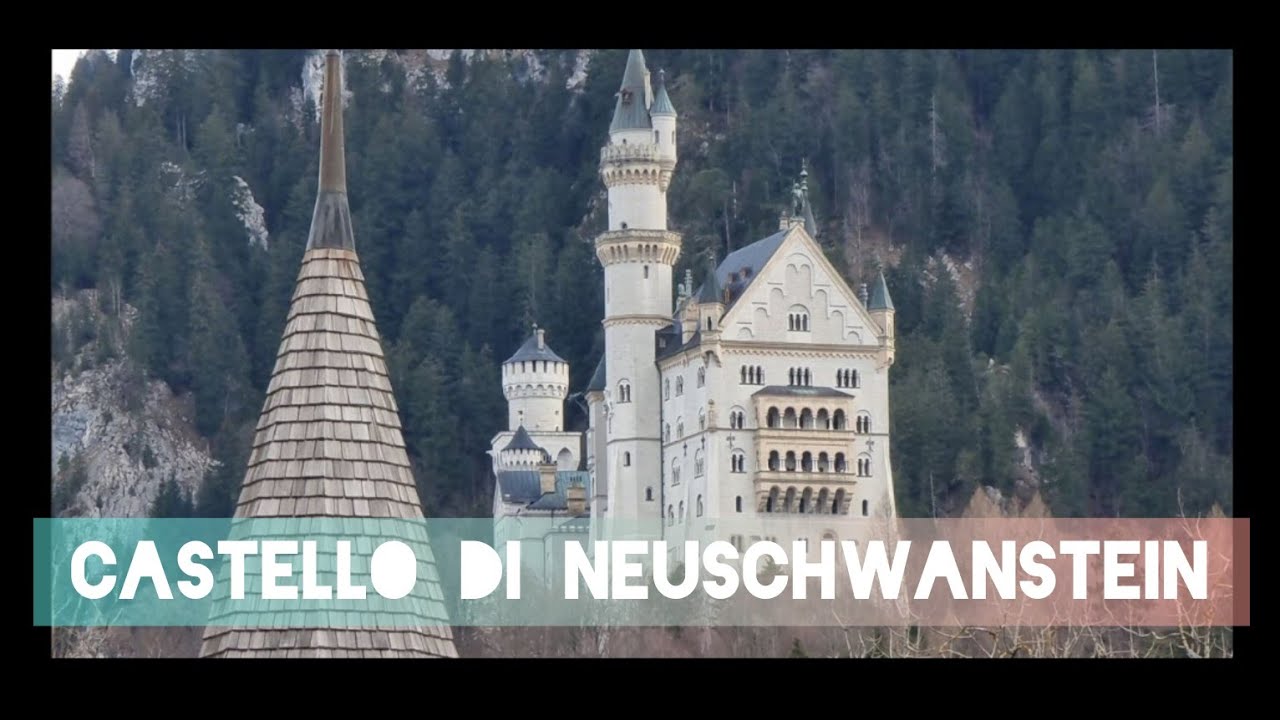 Castello di Neuschwanstein e Hohenschwangau (Walt Disney Castle) -dentro e fuori-