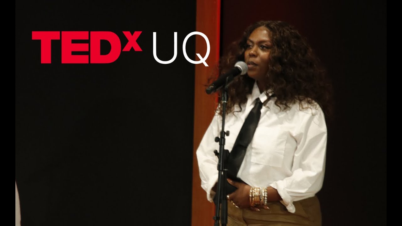 Improvised poetry performance | Huda the Goddess | TEDxUQ