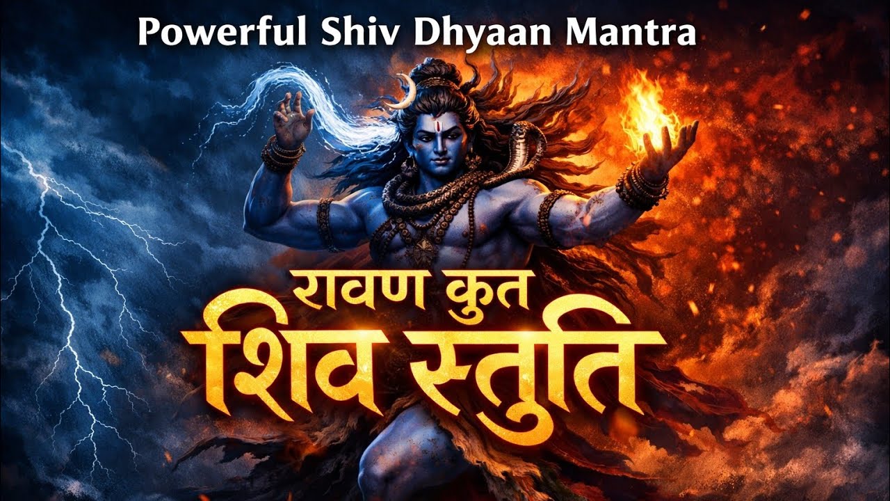 रावण कृत शिव स्तुति 🔱 Powerful Shiv Mantra | 11 Min Divine Energy | Shiv Tandav Stotram