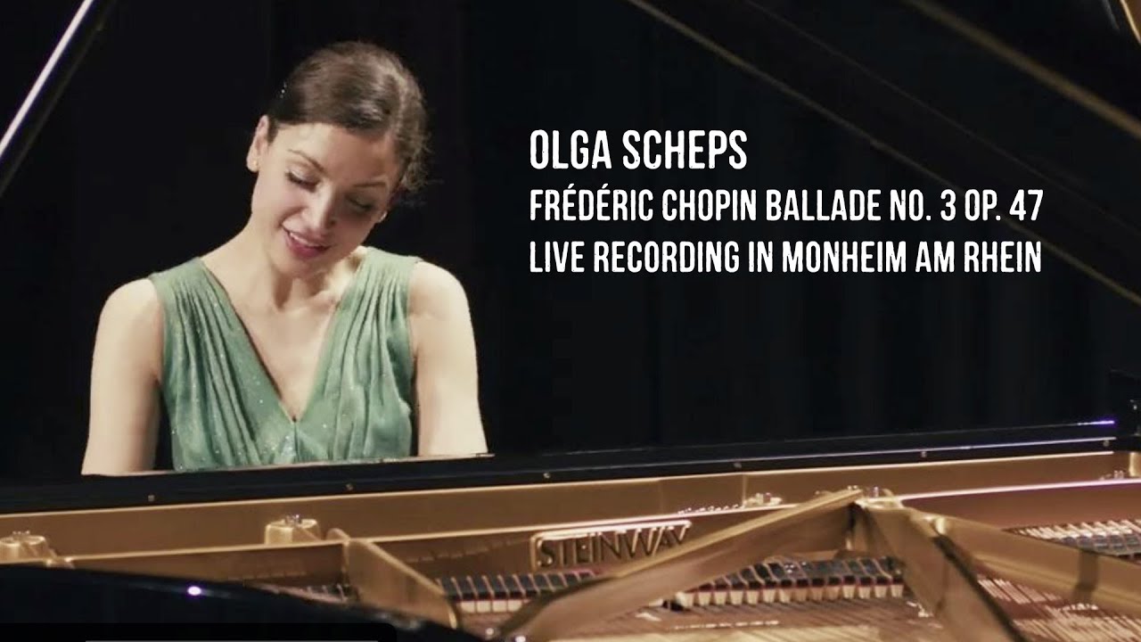 Olga Scheps spielt Frédéric Chopin 1/4 | Ballade Nr. 3