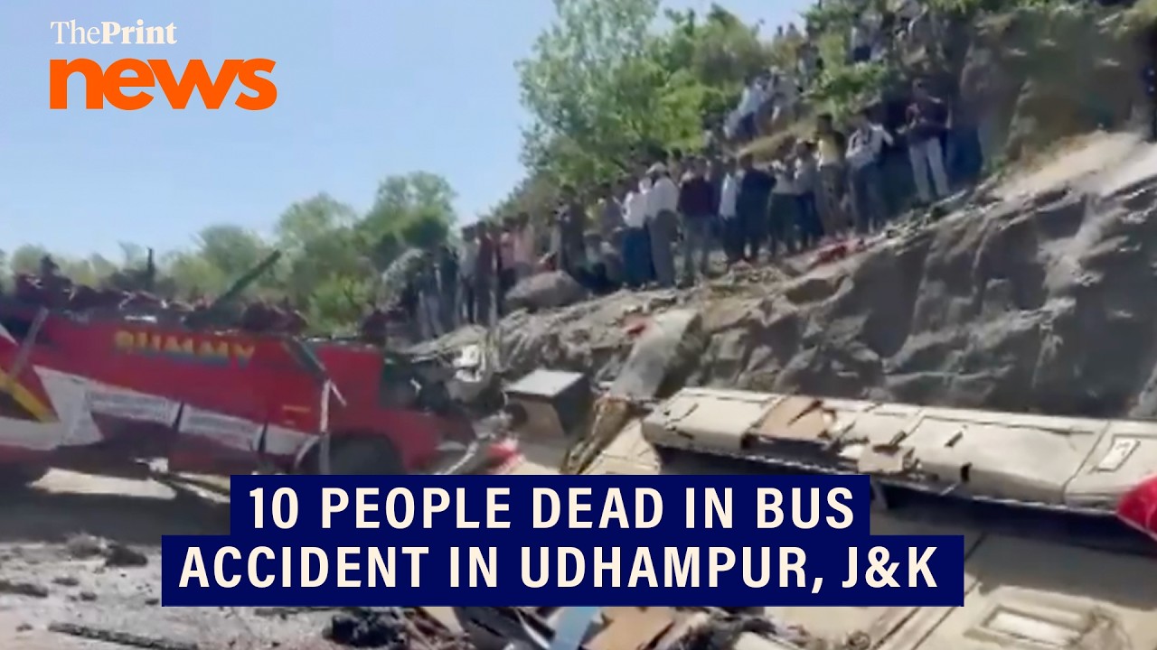 10 people dead, rescue operation underway after bus accident in Udhampur, J&K