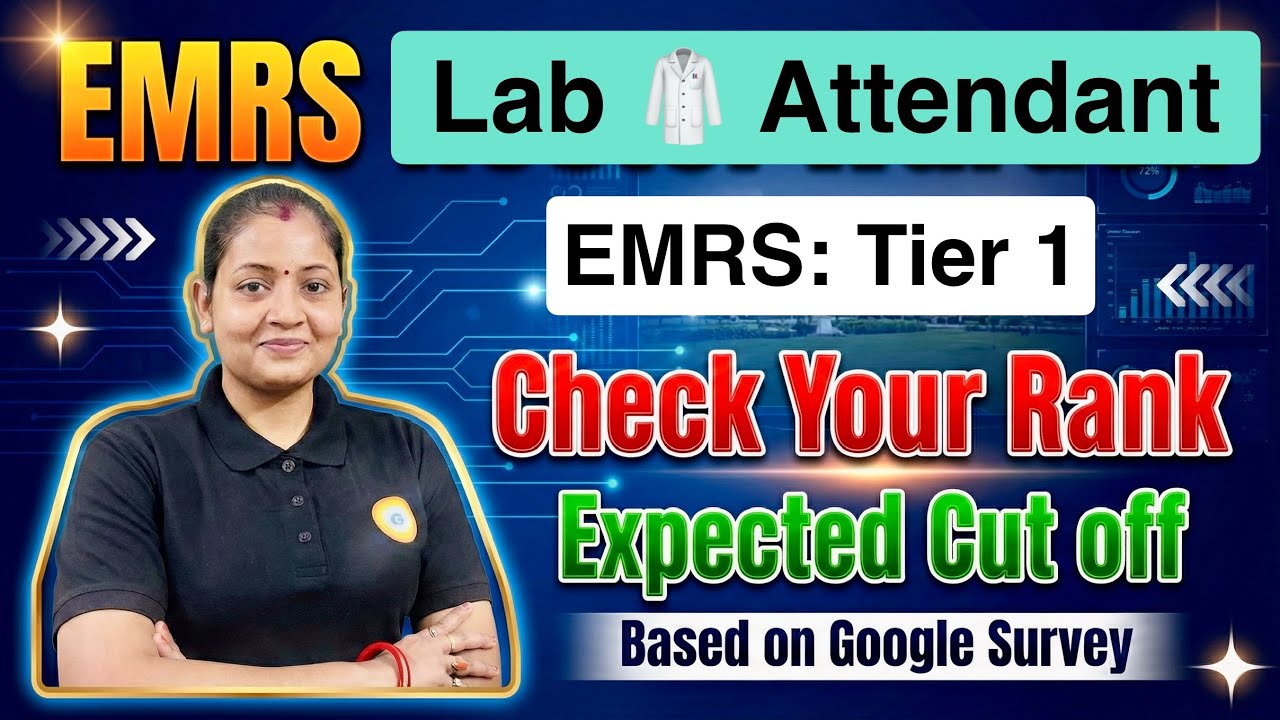 EMRS TIER 1 Lab Attendant Cutoff - What You NEED to Know