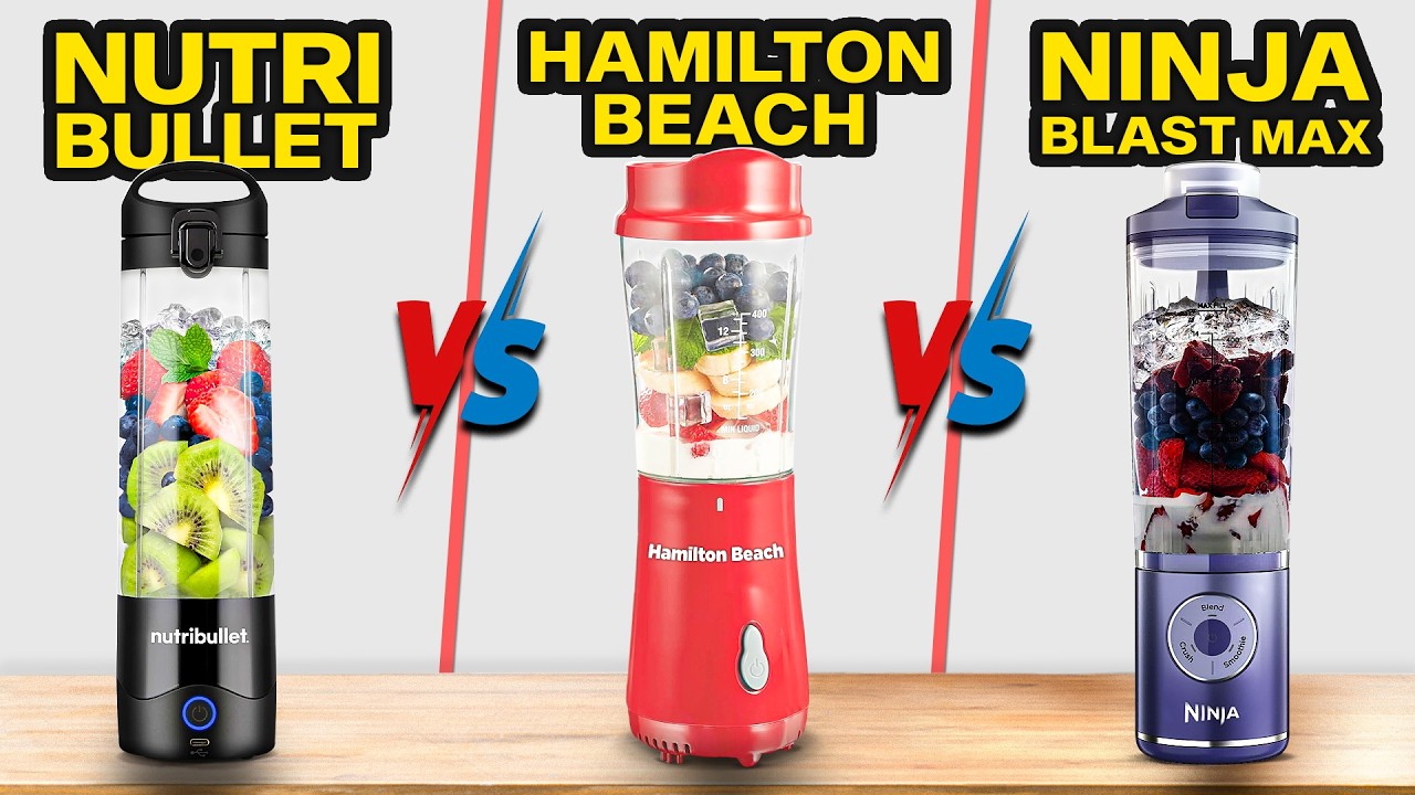 Ninja Blast Max vs Nutribullet : Portable Blender Test