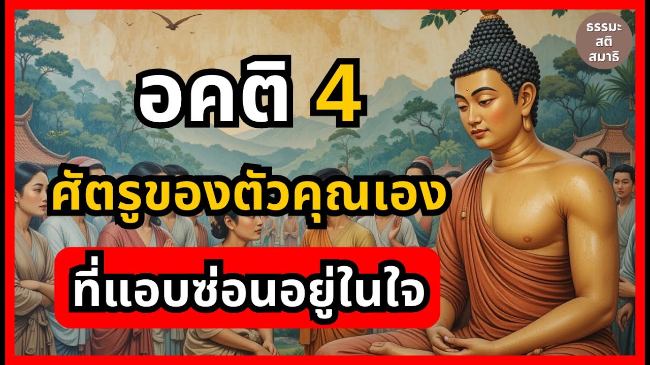 อคติ 4 ศัตรูของตัวคุณเอง ที่แอบซ่อนอยู่ในใจ
