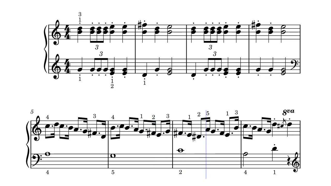 The Nutcracker March by Tchaikovsky arr. Stephanie Toepoel