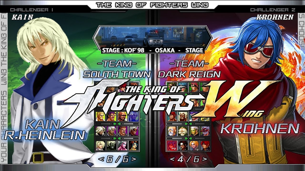 Mugen - King of Fighters Wing 2022 Release - All of the characters (So far)