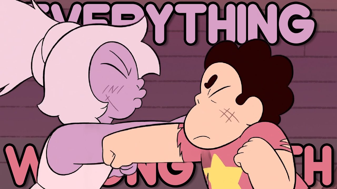 Everything Wrong With Steven Vs. Amethyst In Almost 5 Minutes (Steven Universe)