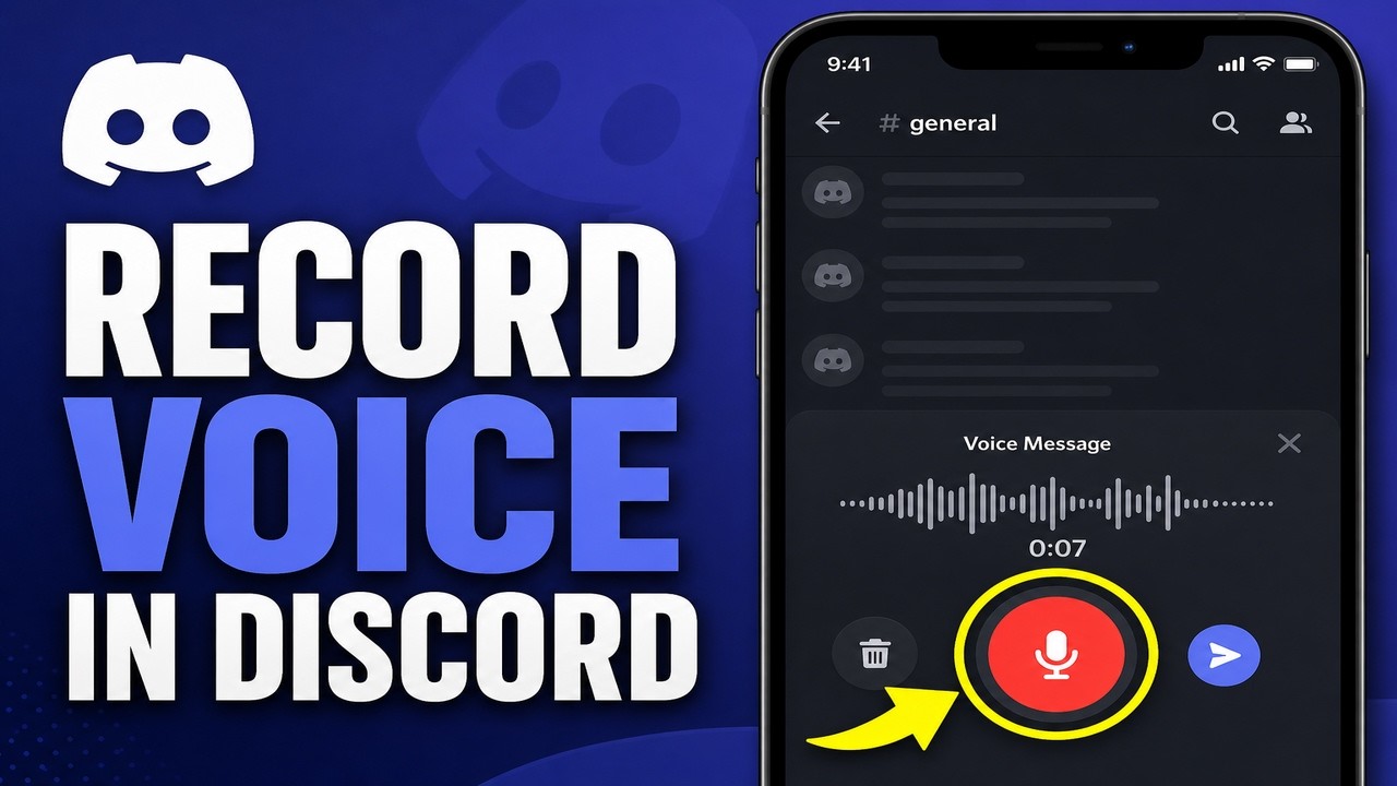 How To Record Voice In Discord Mobile! - Tutorial