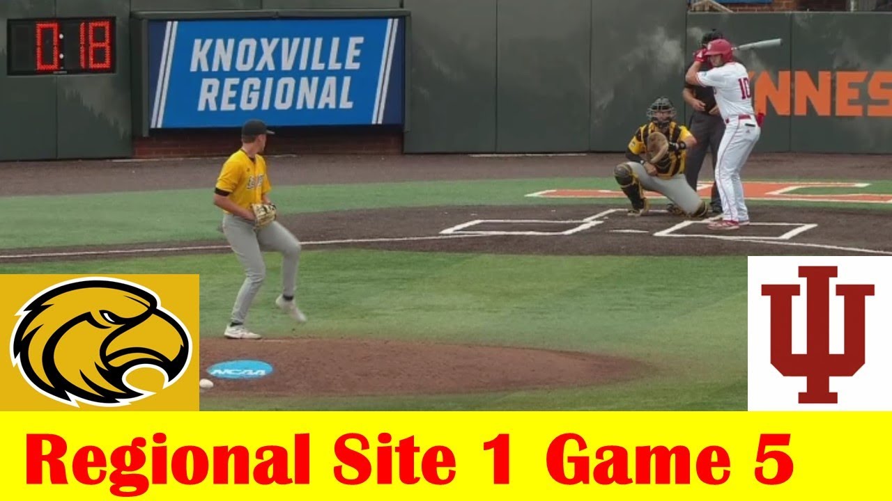 Indiana vs Southern Miss Baseball Highlights, 2024 NCAA Regional Site 1 Game 5