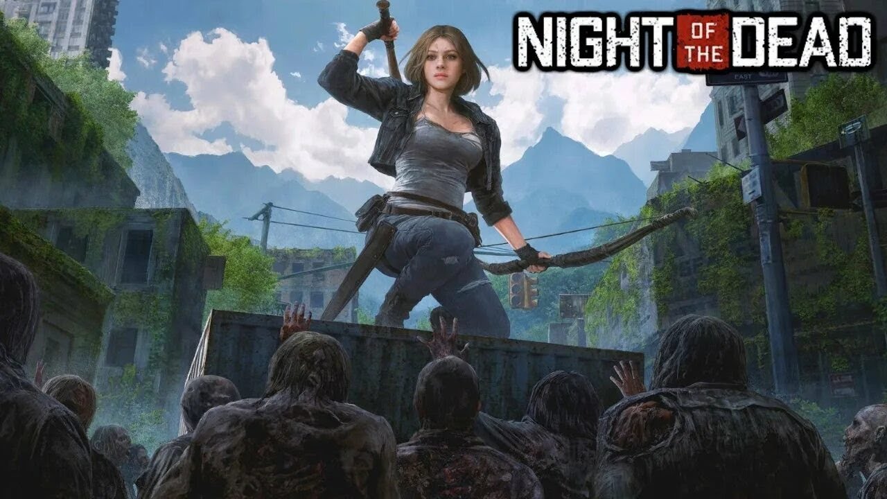 Снова зомби, но другие, отбиваемся от волн в Night Of The Dead