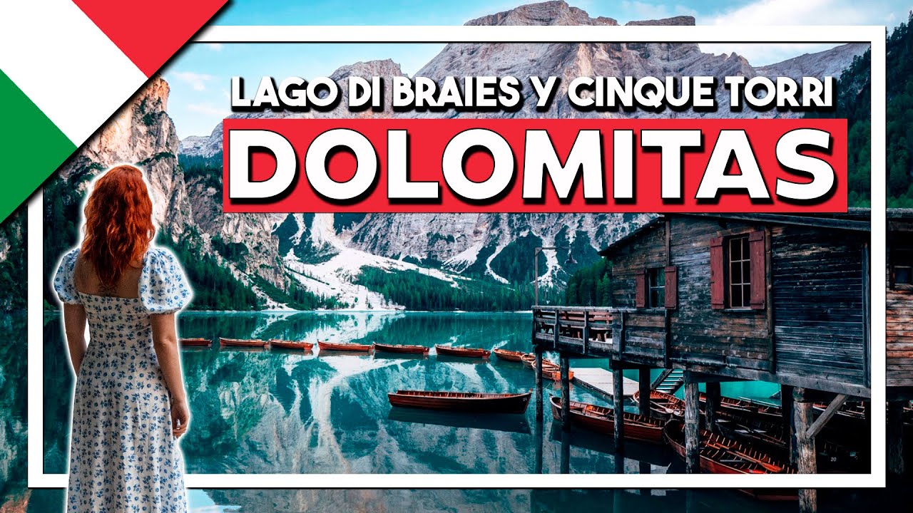 Lago di Braies (el más famoso de DOLOMITAS) 🏞️ y ruta a Cinque Torri